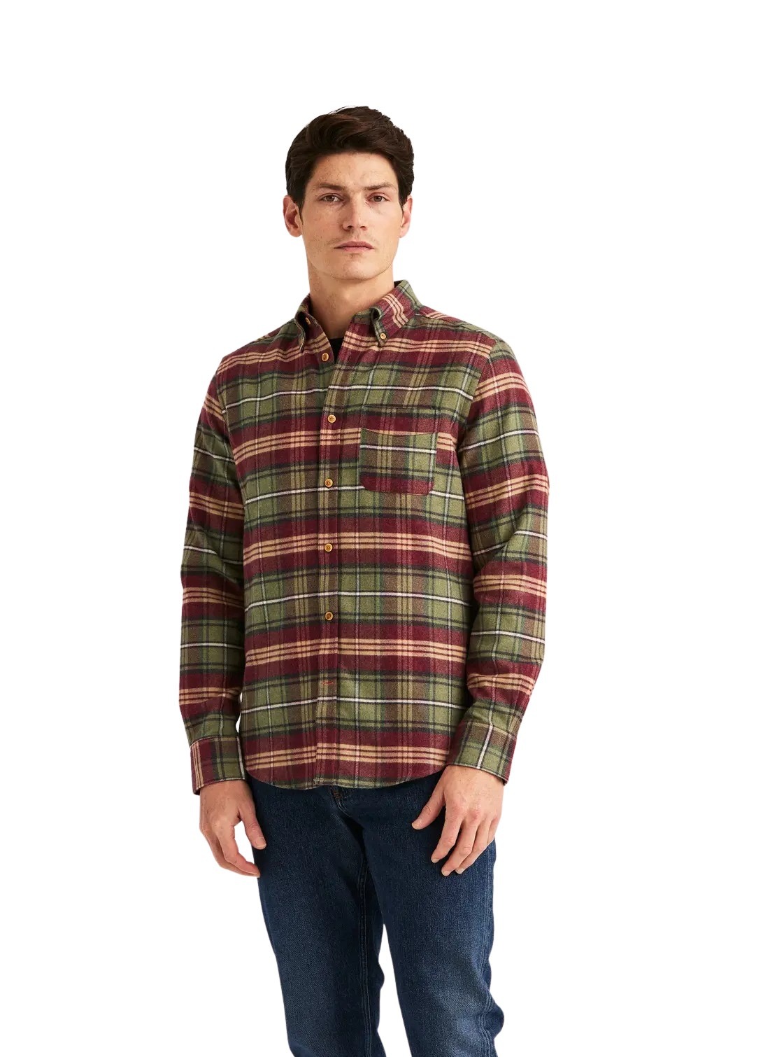 2843_5d744977b9-801814-flannel-big-check-shirt-slim-fit-75-olive-1-medium