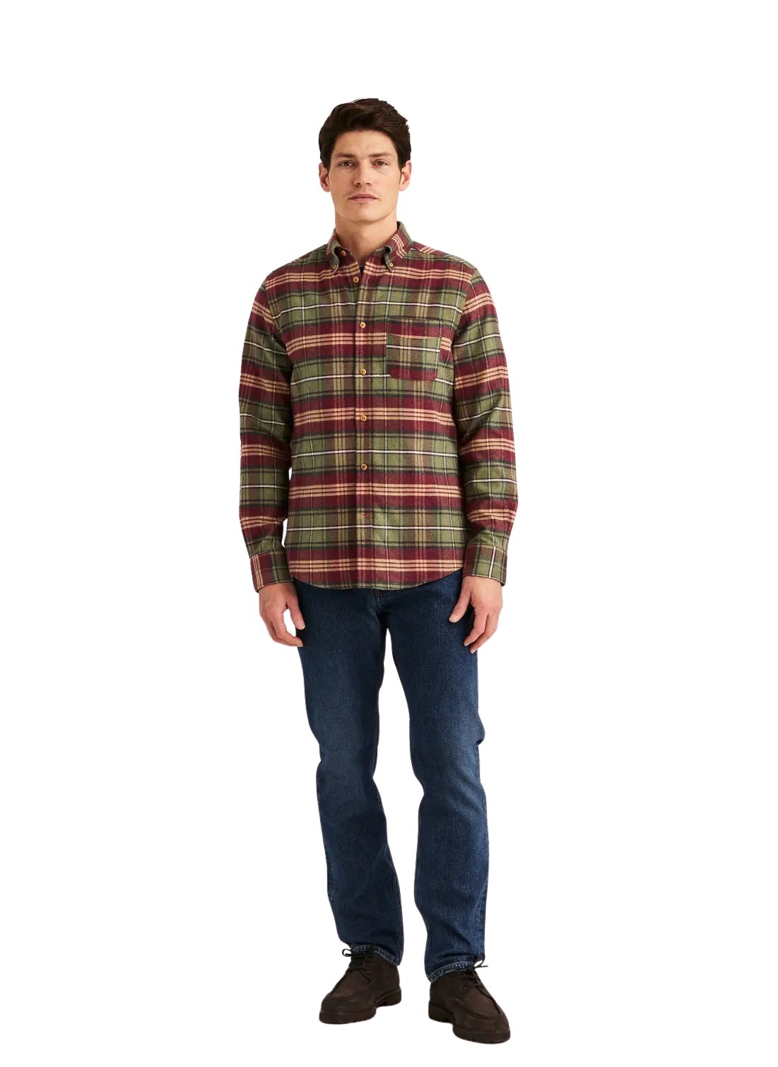 2843_cdf681f986-801814-flannel-big-check-shirt-slim-fit-75-olive-2-medium