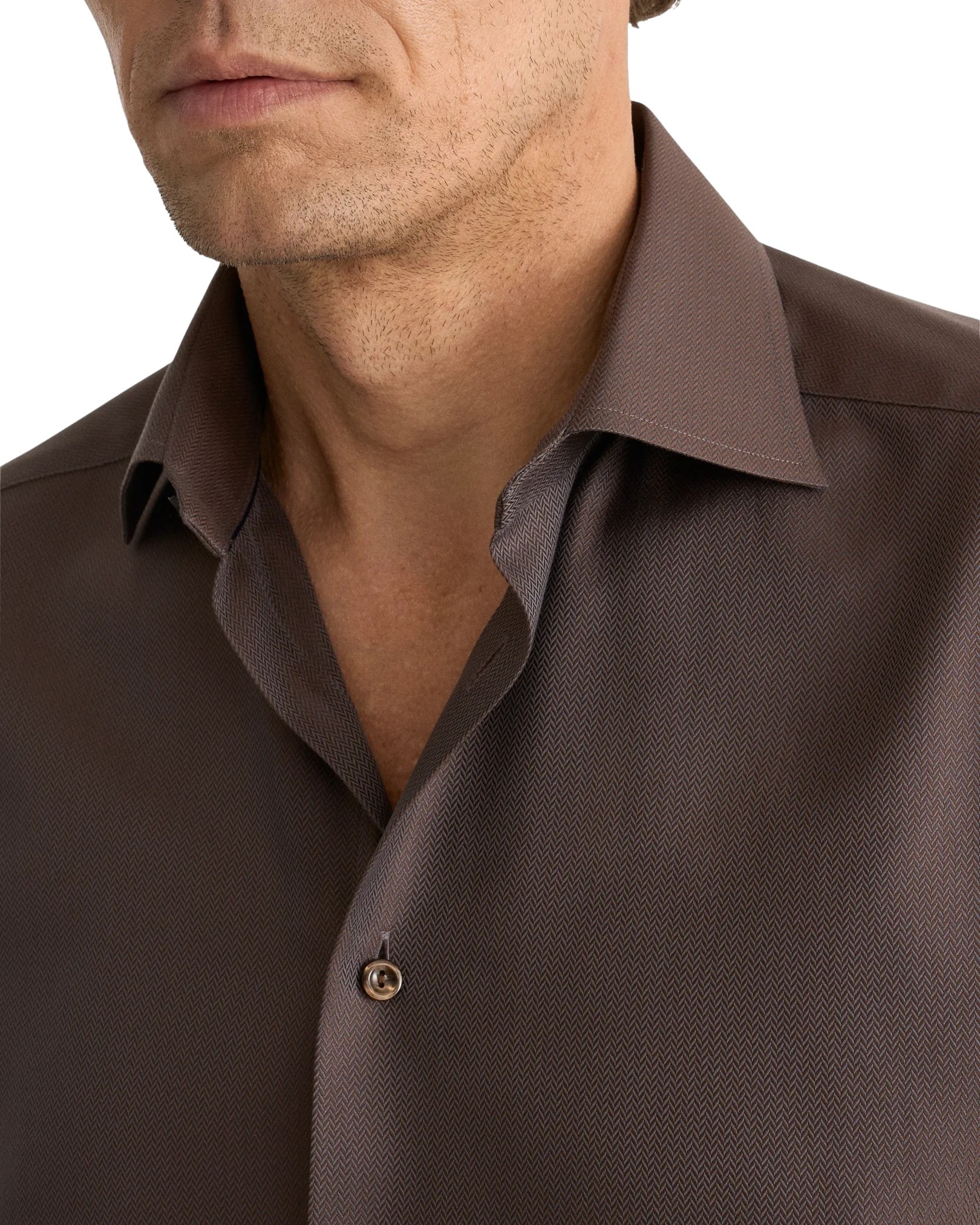 dark-brown-herringbone-signature-twill-shirt_2026-07-01t084057562z dark-brown-herringbone-signature-twill-shirt_2026-07-01t084057562z