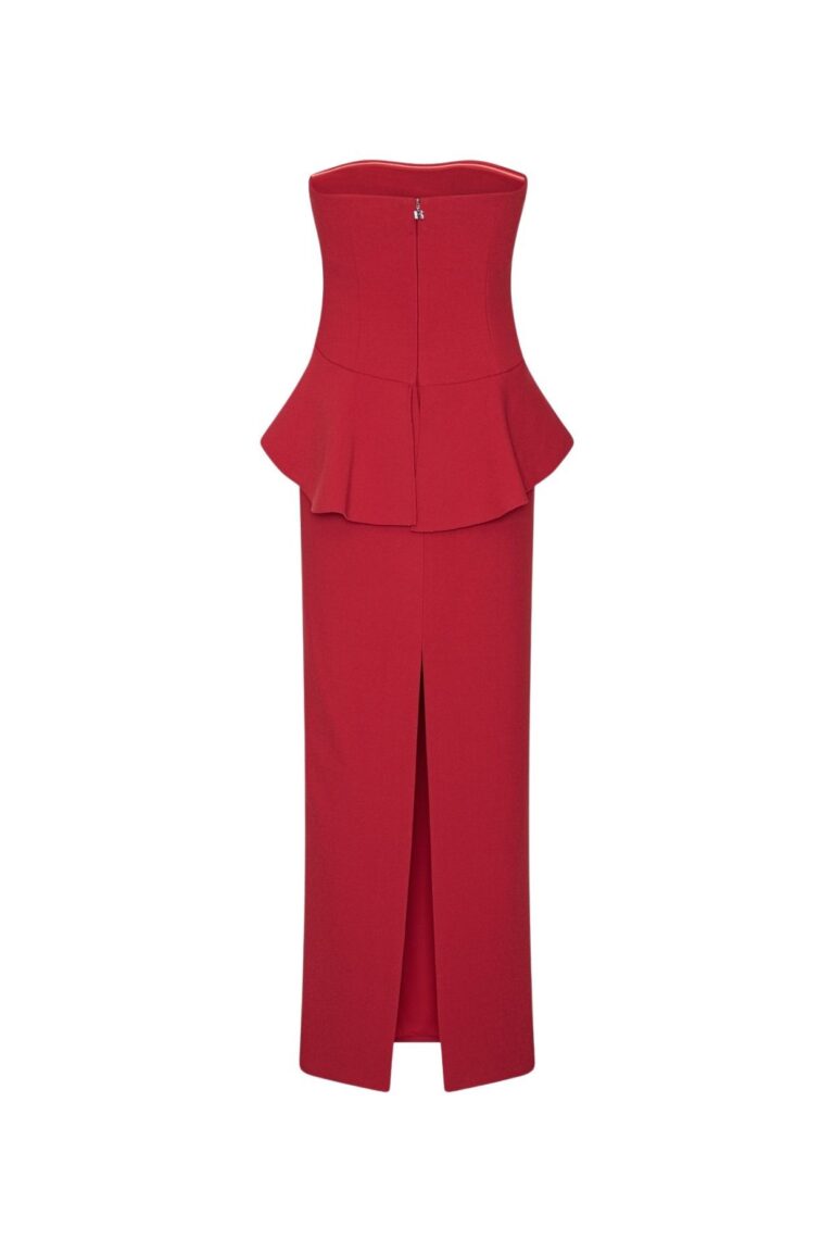 rotate_1166492240_scooter-red_2_long-flower-strapless-dress_hr