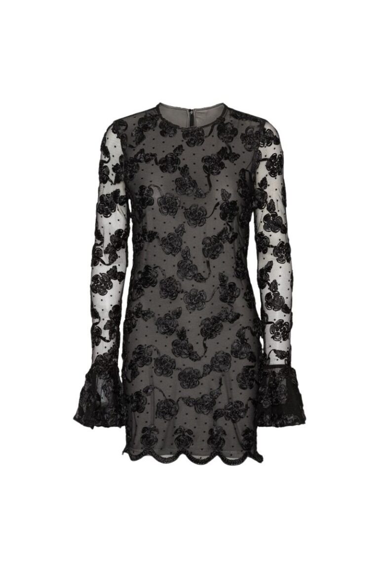 rotate_116650100_black_1_flower-mesh-ls-mini-dress_lr