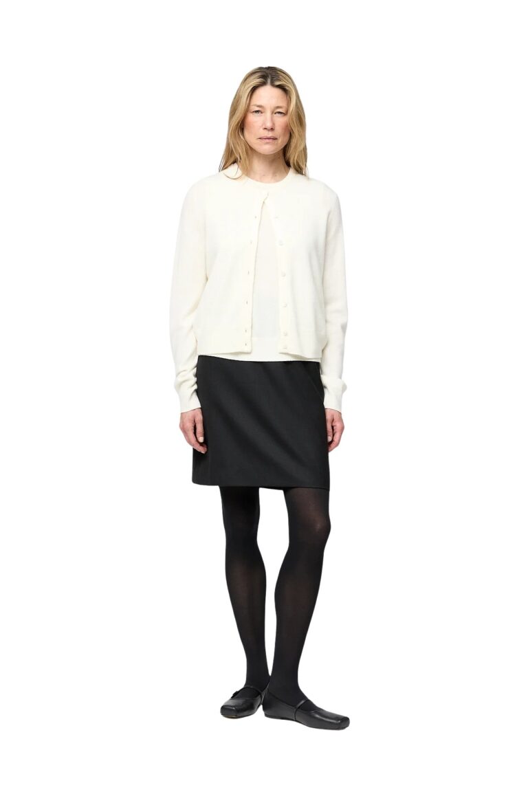 fwss_fall_2025_campaign_trine_hisdal_classic_wool_cardigan_macadamia_white_wool_twill_straight_skirt_jet_black_3006846f-b732-420d-91e0-3abddfb1065c